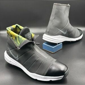 Nike Lunar Bandon 3 Waterproof Zip Up Golf Soft Spike Golf Shoes-Mens 11.5